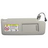Windscreen Accessory Gray Plastic Front Right Sunvisor with Mirror Compatible with Multiple Models from 2013 to 2025