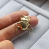 1Pc Vintage Cute Insect Beetle Brooch, Pins And Brooches For Women 5 Color of Fashion Jewelry Natural Love