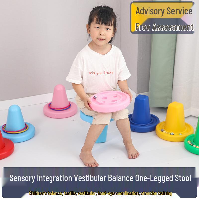 Unicorn Balance Beam Stool for Kids - Sensory Integration & Outdoor Play