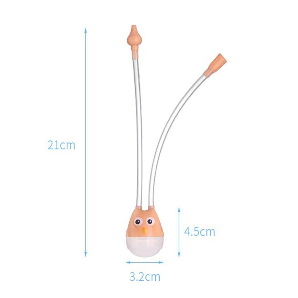 Booger Infant Care Nasal Aspirator Vacuum Suction Nose Cleaner Tool Silicone Pipe