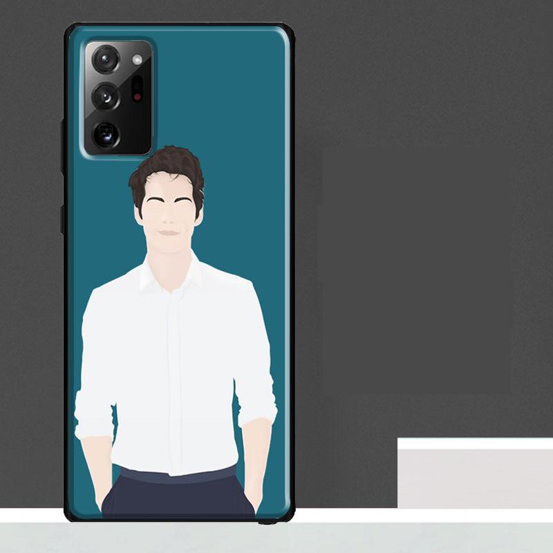 Чехол для телефона Samsung Galaxy S23 S24 S25 Ultra S9 S10 S20 S21 S22 Plus S23 FE S25 FE с изображением Дилана О'Брайена из Teen Wolf
