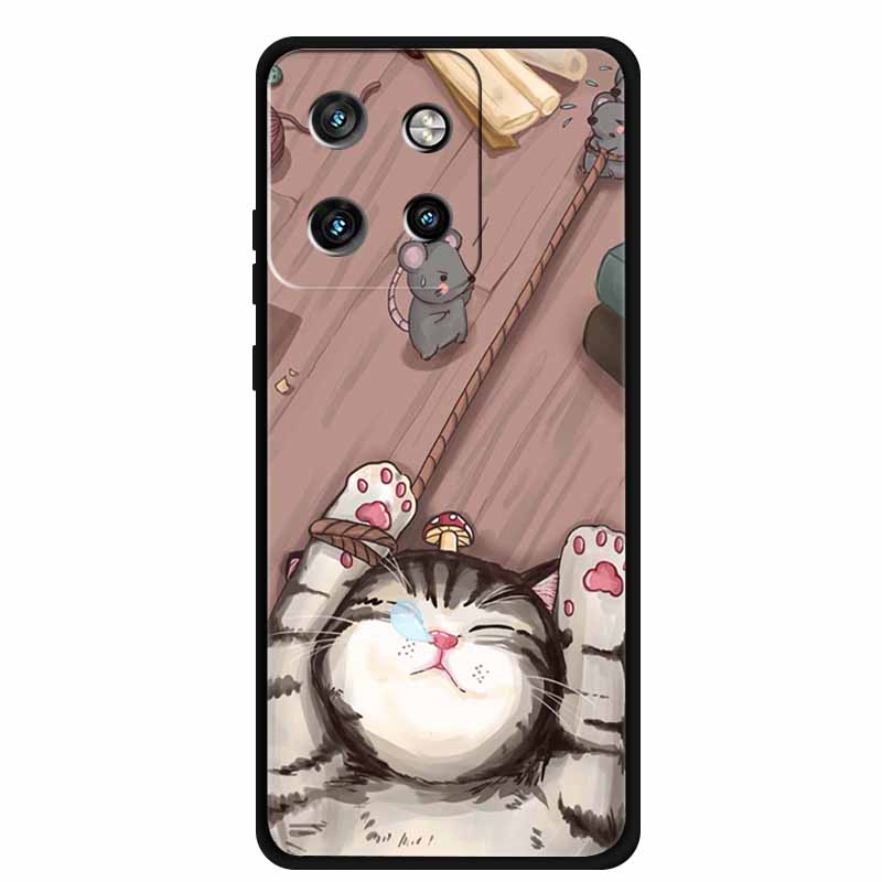 Soft Case For Motorola Moto G75 5G Cover Silicone Print Luxury Flower TPU Soft Phone Cases For Moto G75 5G Animal Colorful TPU