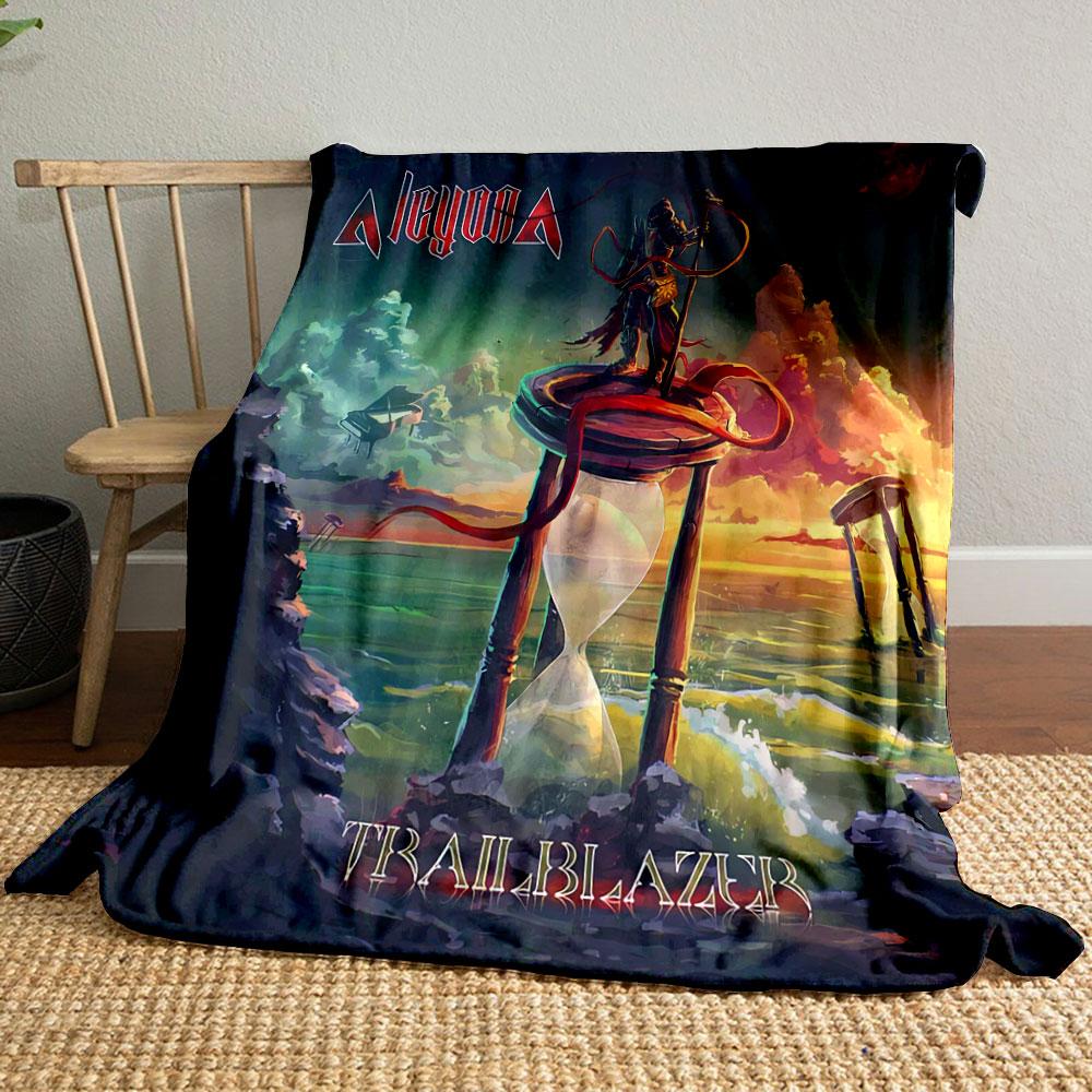 Trailblazing Fantasy Hourglass for all seasons blanket lunch break throw gift