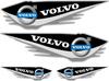 4pcs car bumper scratch sticker Volvo S60 XC60 S90 XC90 universal car sticker car door scratch decorative sticker.Quick delivery