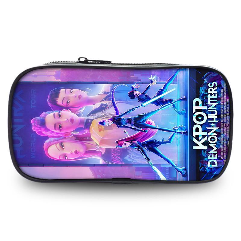 Пенал Kpop Demon Hunter Girls из Оксфордской Ткани для Студентов и Коллекционеров