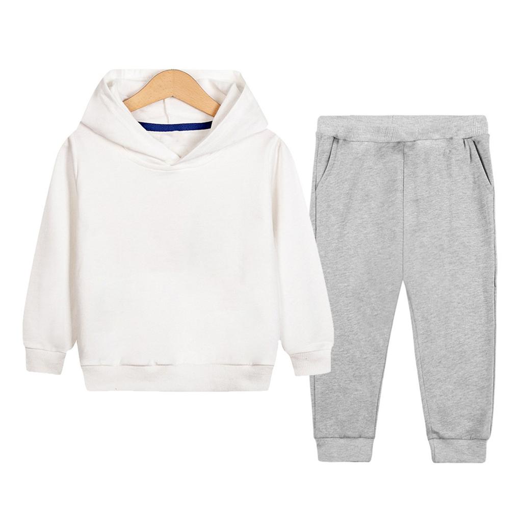 Children's Suit Boys And Girls Winter Long Sleeve  Hoodie Pants Sports Suit