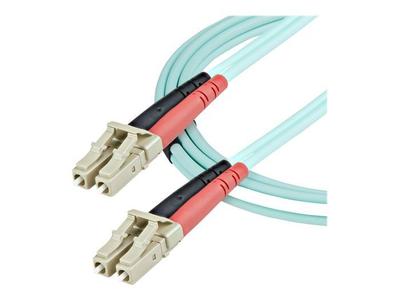 Оптический патч-корд - STARTECH - LC на LC - Многомодовый 50/125 OM3 - 1 м - LSZH