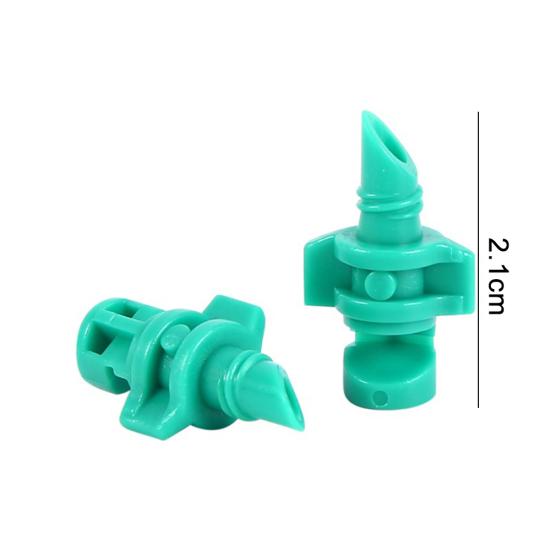 50Pcs 180/360 Degree Lawn Sprinkler Garden Water Spray Durable Misting Nozzle