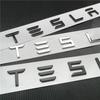 TBQW4 Car Logo Sticker Trunk Label Decals Decoration Accessories For Tesla Model 3 Model S Model X Model Y Cybertruck Roadster SpaceX