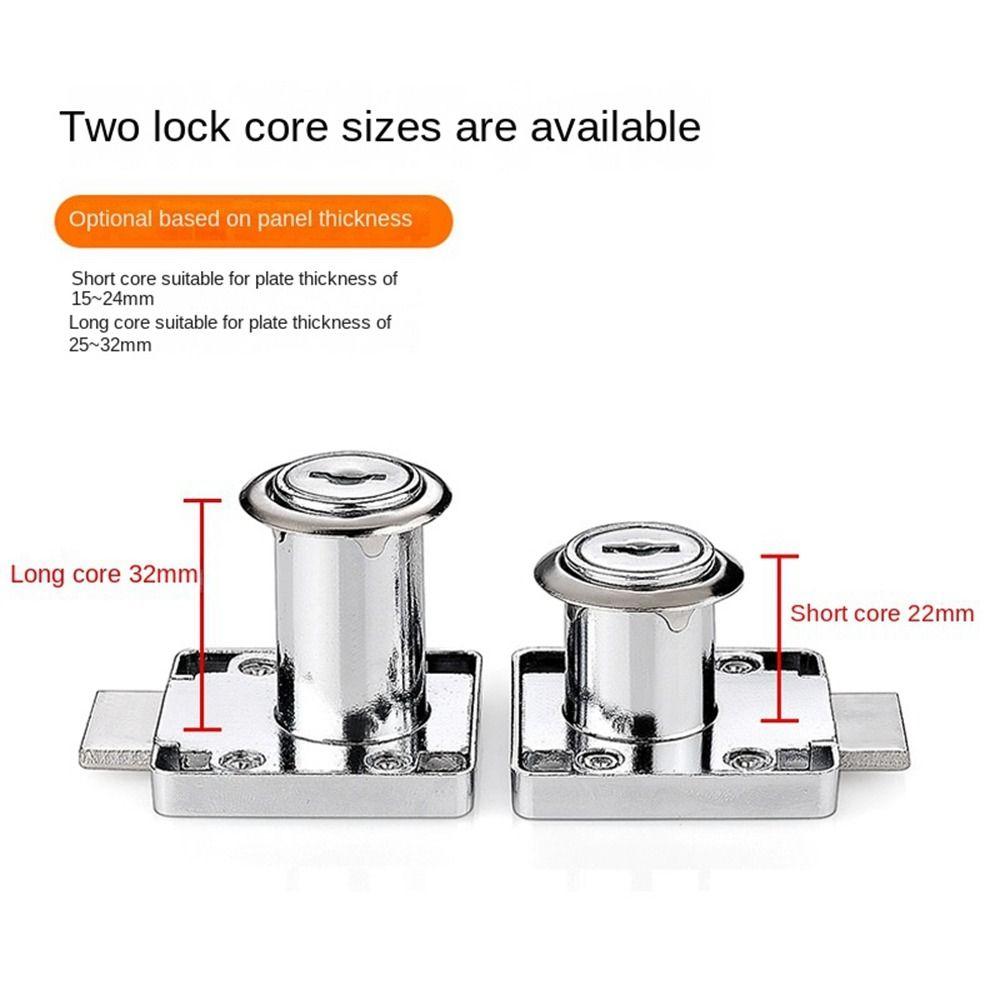 Защелки для шкафов из холоднокатаной стали, замки из цинкового сплава для мебельных дверей, новые замки для ящиков стола, ящик