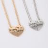Mother & Daughter Necklace: Alloy Pendant with Engraving - Perfect Mother's Day Gift