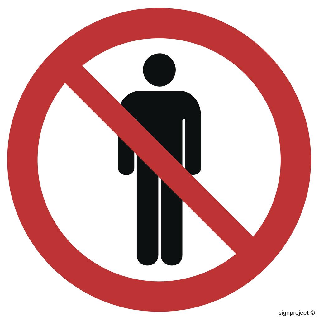GB046 No Entry GB046 No Entry 100x100