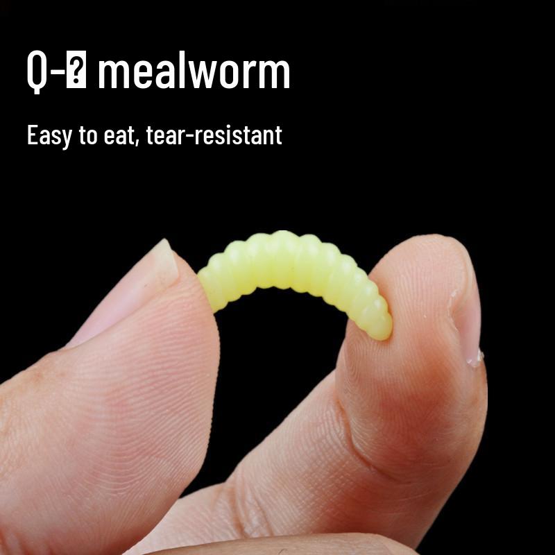 Рыболовные приманки: Мягкая приманка для мелкой рыбы, такой как цяоцзуй, сяоцзи и ли хлеб, приманка из красного червя.