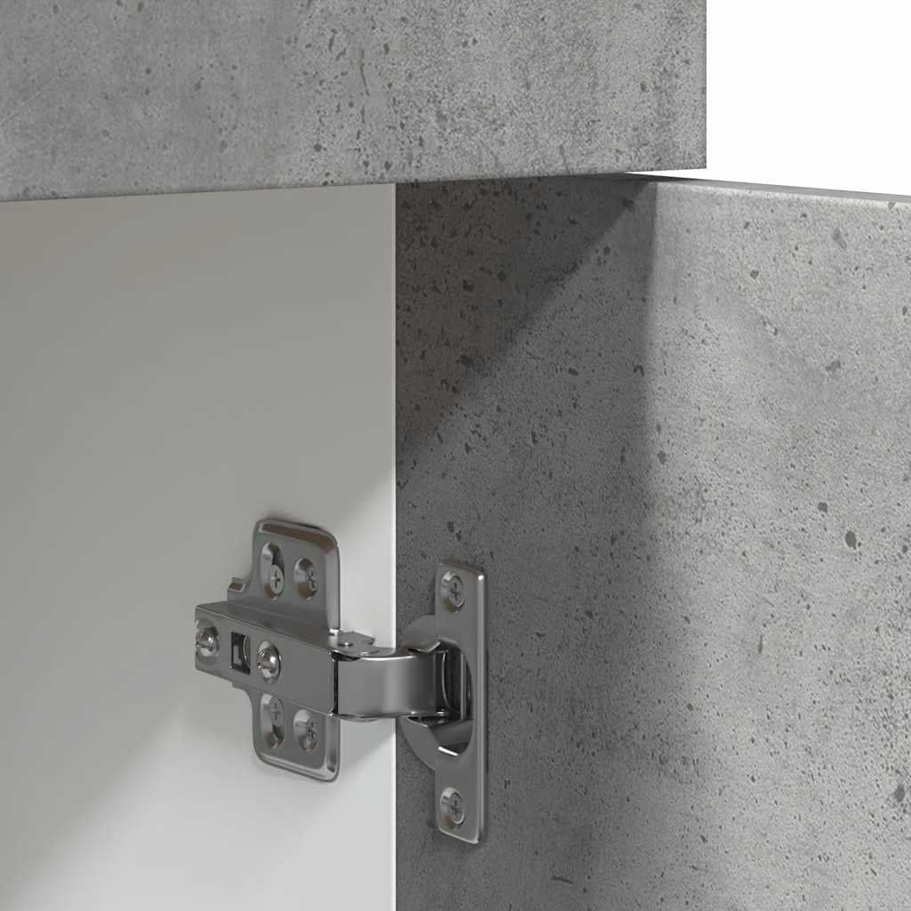 Lyon Under Cabinet with Drawer Concrete Grey 40 x 46 x 81.5 cm Particleboard