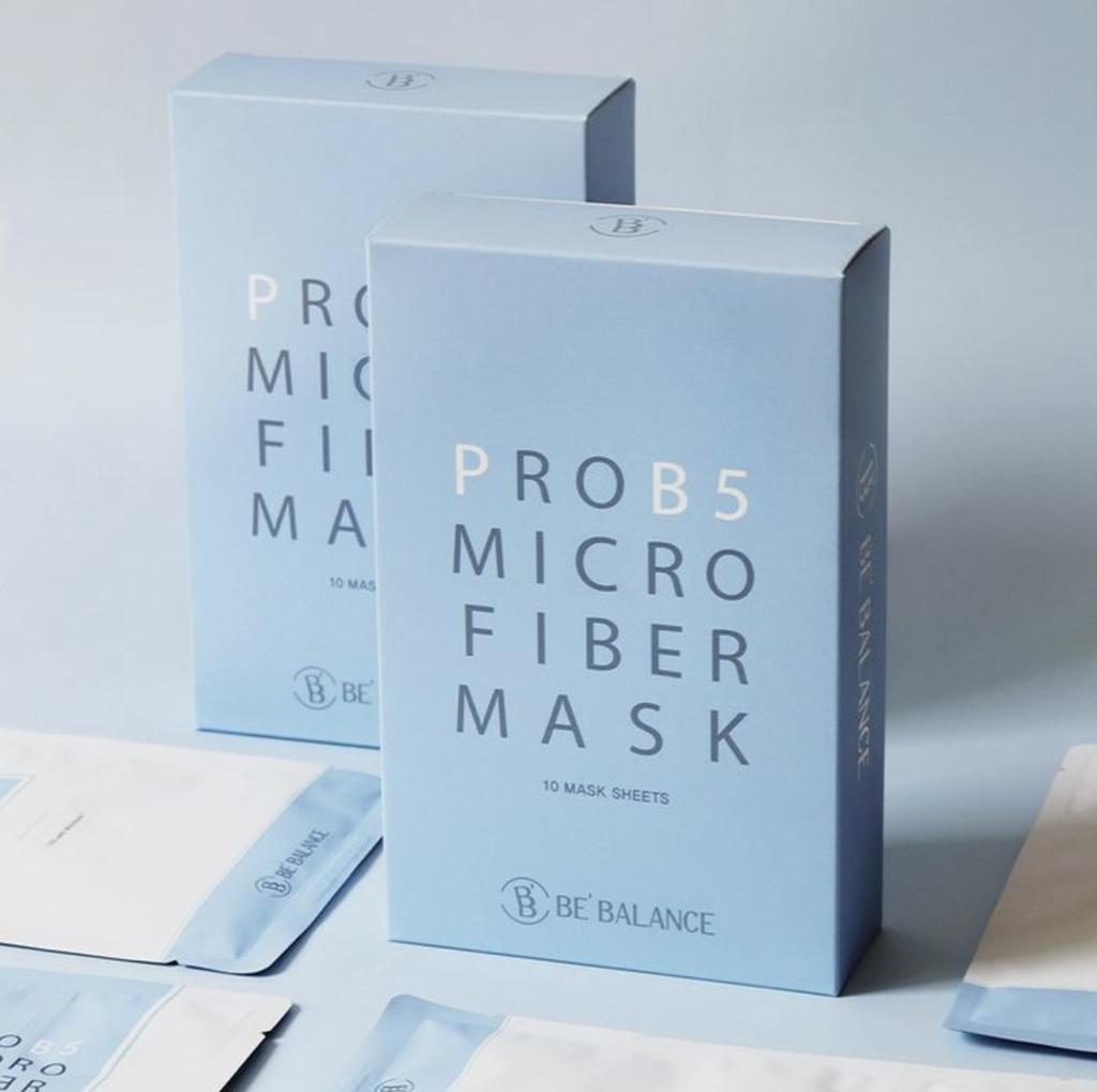 BE Balance Pro B5 Micro Fiber Mask 10ea (1 Pack)
