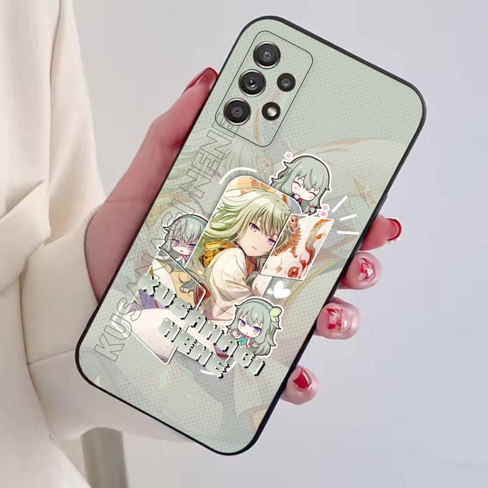 Чехол для телефона Game Project Sekai N-Nene Kusanagi для Samsung S25, S24, S21, S22, S23, S30, Ultra, S20, Plus, Fe, Мягкий силиконовый черный чехол