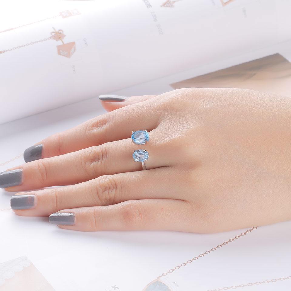 Umcho 10.7ct Natural Amethyst Garnet Ring