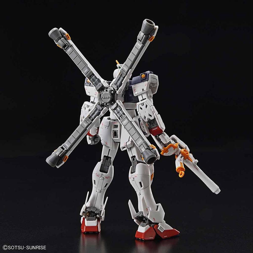Пластиковая модель BANDAI SPIRITS RG Mobile Suit Crossbone Gundam X1 в масштабе 1/144 с цветовой кодировкой