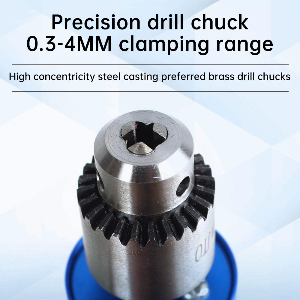 Бесщеточная мини-дрель 220В 13000 об/мин Плавная регулировка скорости Ручной металлический электрический шлифовальный станок Полировка Гравировка Электрическая дрель
