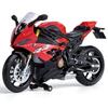 Масштаб 1/12 S1000RR, литая под давлением модель мотоцикла, игрушка для детей, коллекция подарков для мальчиков и девочек