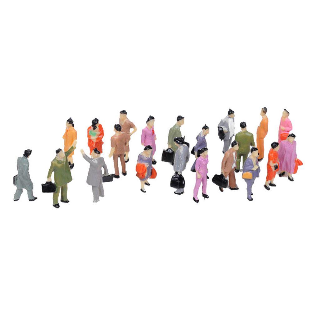 Scale DIY Mixed Color Pose Scale Model Character Model People Figures Plastic People