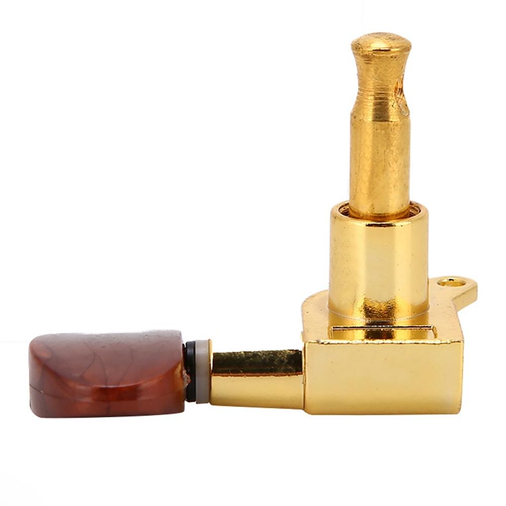 6PCS Semi-Closed 3L3R Tuning Pegs Golden Tuning Keys Professional Guitar Tuning Pegs Guitarists