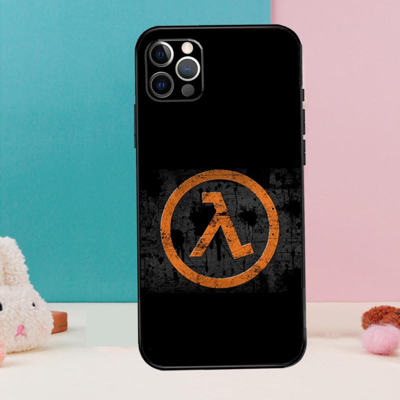 Игровой чехол Half Life для iPhone 14 13 12 11 15 16 Pro Max X XR XS Max 14 Plus Мягкая задняя крышка
