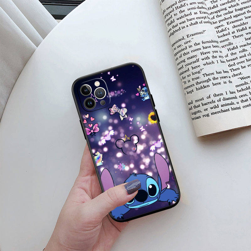 Чехол для телефона ED32 Lilo Stitch для iPhone 6 6s 7 8 11 12 13 14 15 XS Pro Max XR X SE Samsung S20 S21 S22 S23 S24 FE Ultra Plus Lite S21S A55