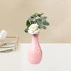 Элегантная небьющаяся невыцветающая ваза с имитацией керамической глазури для стола, комнатное растение, товары для дома