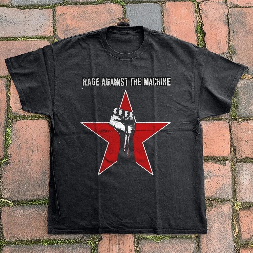 Rage Against The Machine Classic Black Unisex T-Shirt Size S-
