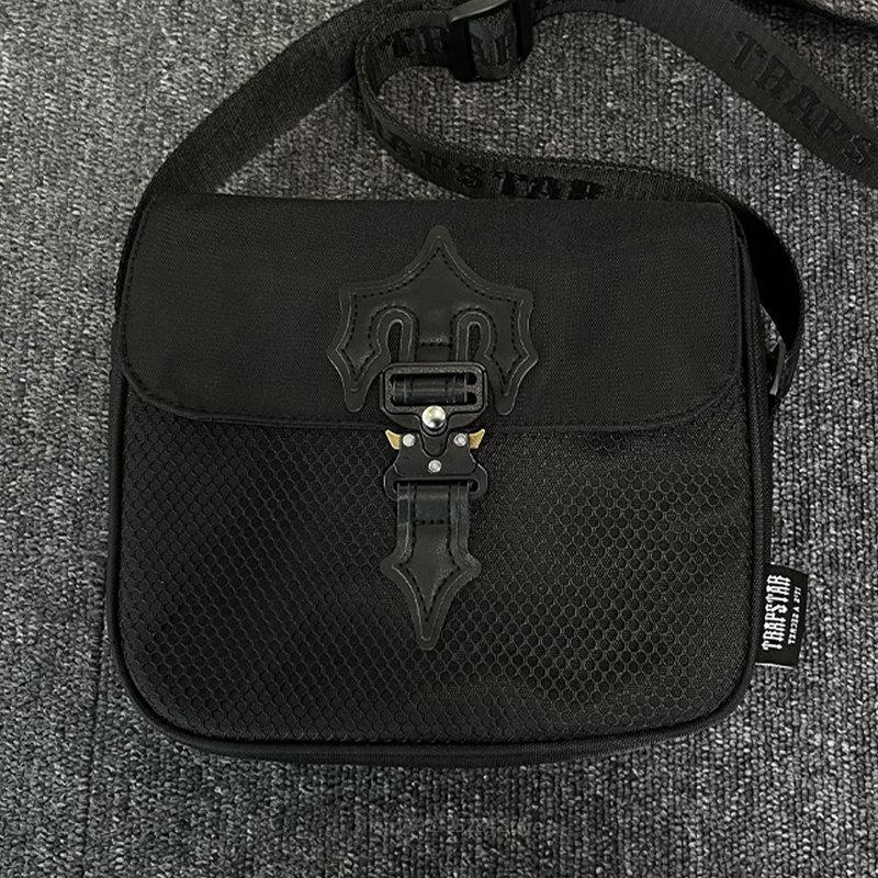 В наличии роскошная брендовая сумка London Trapstar, мужской кошелек на плечо, черный, синий 1:1 высококачественная уличная модная женская сумка через плечо