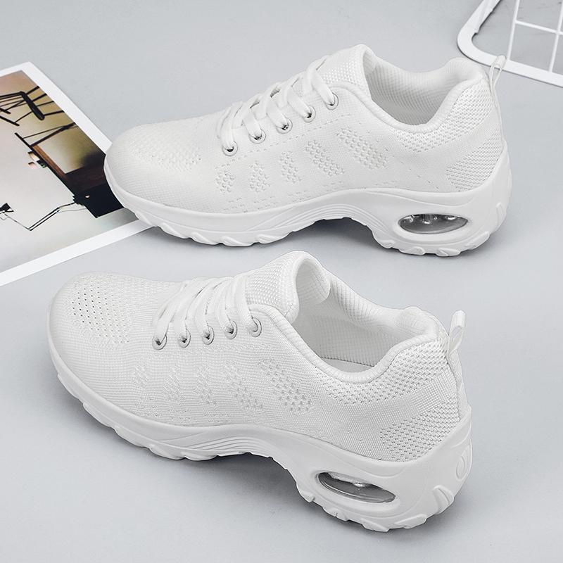 Женская обувь Обувь на воздушной подушке Танцевальная обувь Спортивная обувь Дышащая сетчатая обувь для отдыха на природе Женские кроссовки Мужская обувь
