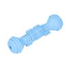 TPR Made Dumbbell Dog Chew Toy Bite Tough Puppy Teeth Cleaning Toy Pet Chew Stick  Teeth Cleaning