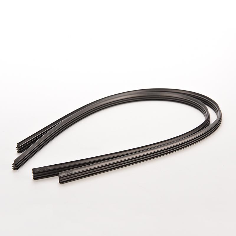 1pcs split 2Pcs 28'' 26'' 24''Car Bus Rubber Universal Bracketless Frameless Windshield Wiper Wash Blade Refill Replacement