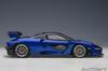 AUTOart Scale McLaren Senna Metallic Blue Finished Model 76079 1/18