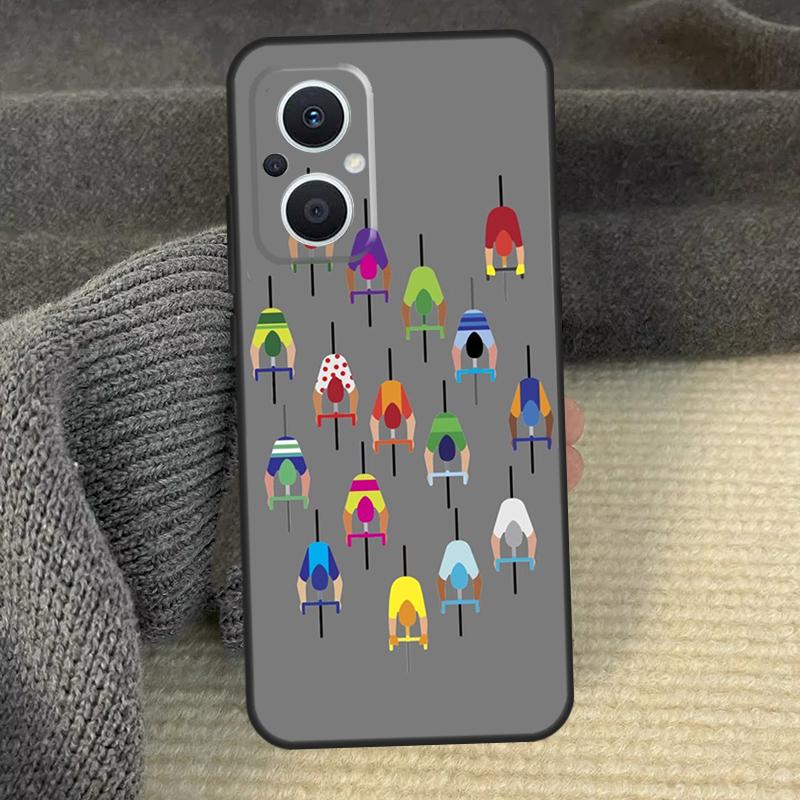 MTB Mountain Bike Cycling Bicycle Cover For OPPO Reno 13F 12F 14F 11F 8T 7 8 10 11 12 13 14 Pro OPPO Find X5 X6 X8 X9 Pro Case