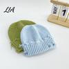 Soft Polyester Skull Cap Winter Knit Hat for Men Women, Chunky Snow Cap, Lightweight Warm Outdoor Activity Headwear Hats, Unisex Slouchy Caps