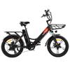 KAISDA K201 All-Terrain Adult Electric Bicycle 350W Motor Men's E-Mountain Bike 36V20.8AH Battery 20 Inch Fat Tyre Women's eBike