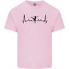 Ballet Dancer ECG Dancing Ballerina Pulse Unisexs Light Cotton TShirt