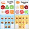 Children Wooden Simulation Fast Food Burger Fries Sandwich Toy Kitchen Playset Assembly Educational Cutting s Kid Friendly Entertaining Fun Safe