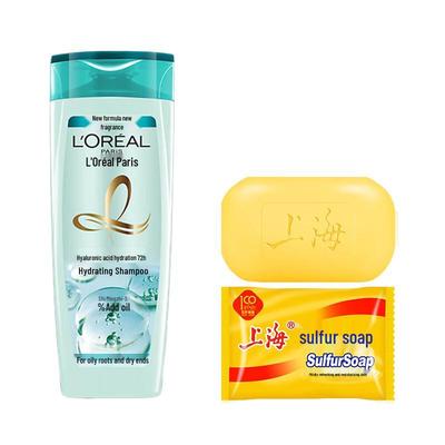 Набор: Шанхайское серное мыло и шампунь L'Oreal