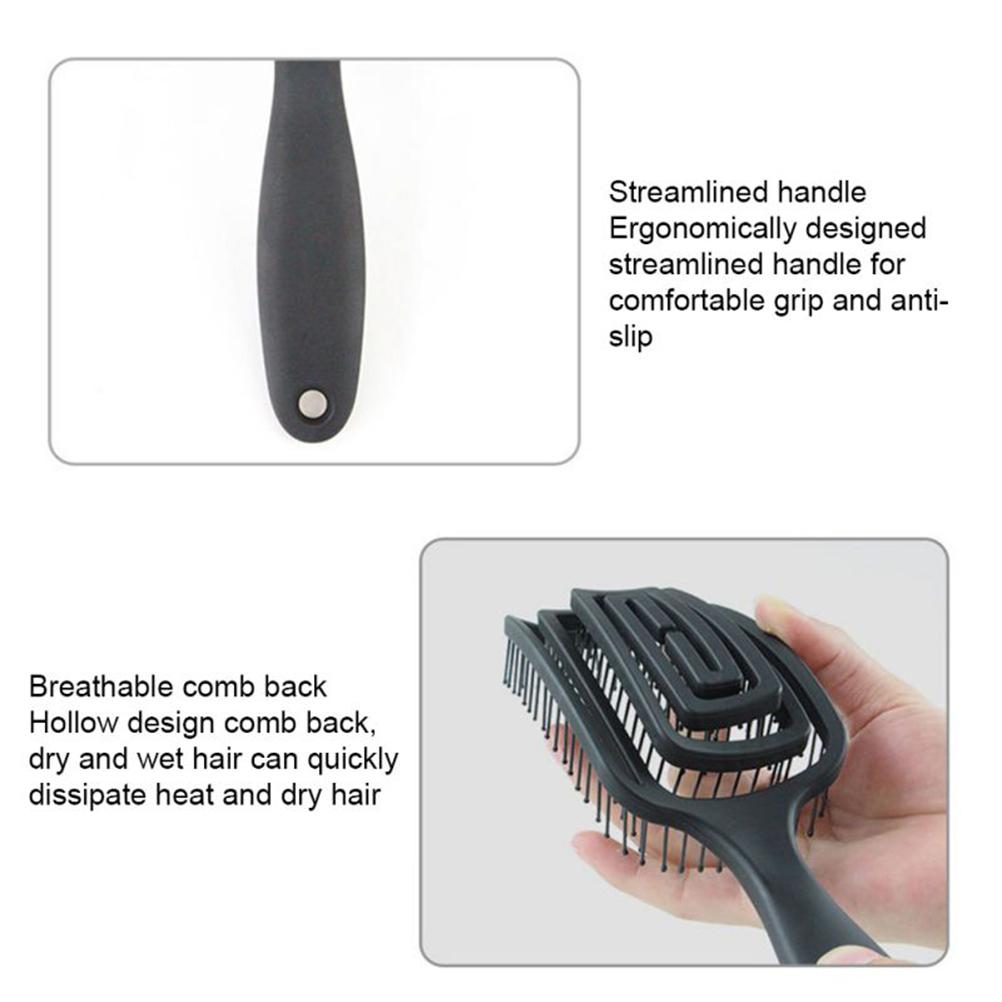 Многофункциональный фен, щетка, массажная расческа, полая расческа, антистатическая расческа для массажа кожи головы