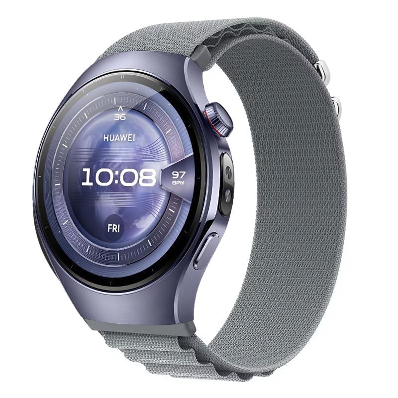 20/22 мм Альпийский ремешок для Huawei Watch 5 46 мм GT4/5/5Pro 46 мм нейлоновый ремешок Samsung watch 7 6 5 Amazfit Active 2 Bip 6 браслет