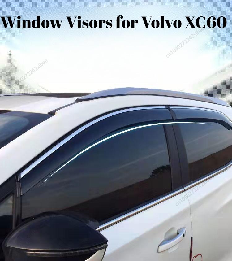 Window Visors (Rain Guards) Rain Deflectors Car Exterior Accessories Compatible For Volvo XC60 2021-2026 Exterior Accessories