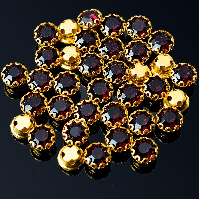 «Красочные хрустальные стеклянные коготь бриллиантовое кружево свадебное платье ювелирные аксессуары своими руками»