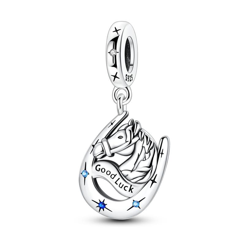 Оригинальные медные шармы-подвески Медведь Черный лебедь Ангел Вишня Подвески Подходят для браслета Подвеска Женщины Девушка DIY Ювелирные изделия Подарок