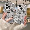 Phone case: 2D flat, suitable for iPhone 18 17 16 15 14 13 12 Pro, storyboard girl, perfect Christmas and Halloween holiday gift