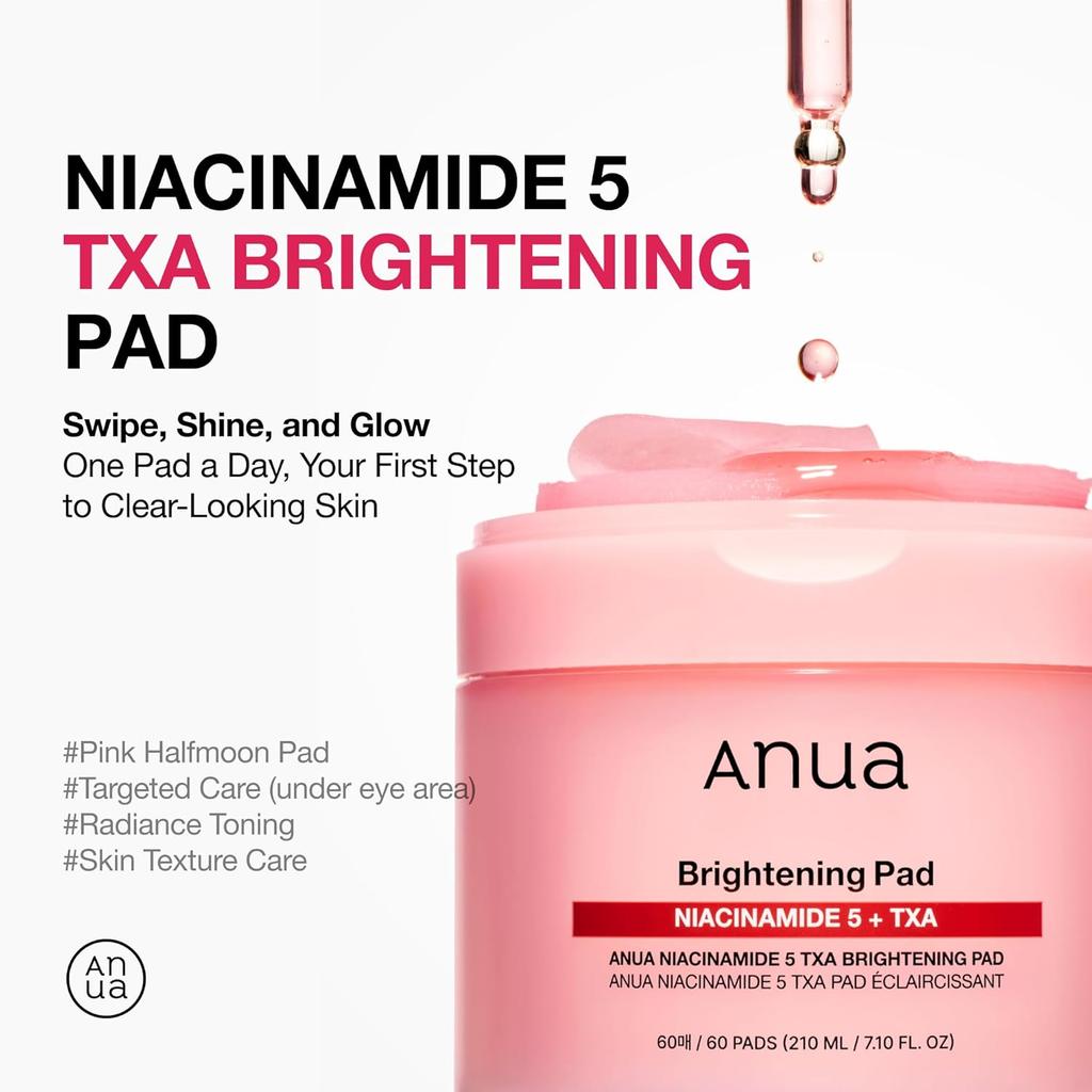Anua Niacinamide 5 TXA Brightening Pad (60 Pads)
