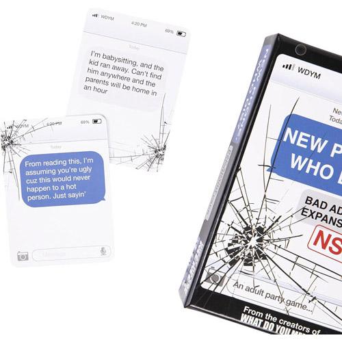 Новый телефон. Кто это? Игра для вечеринки Bad Advice Expansion Pack