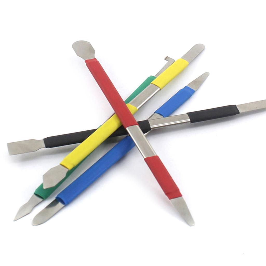 Профессиональный металлический ломик для разборки телефона с двойной головкой для легкого самостоятельного ремонта и обслуживания инструментов